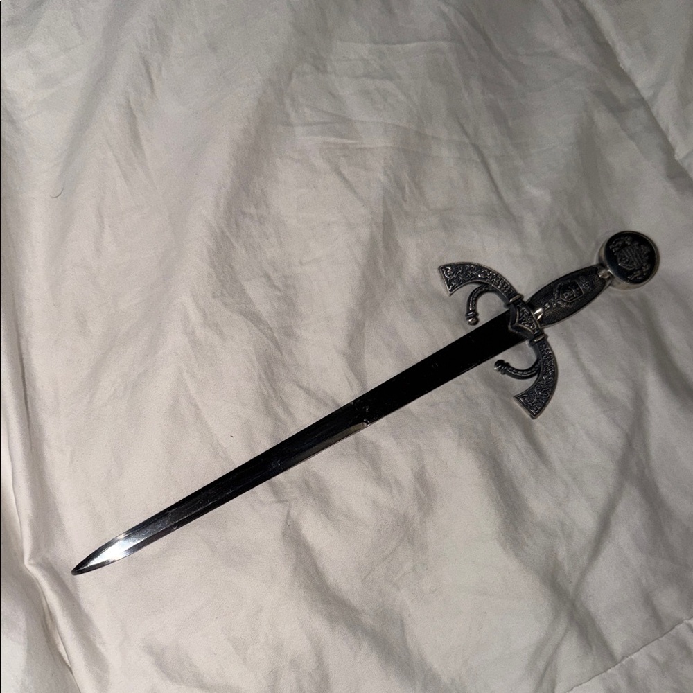 Decorative Silver Dagger (Letter Opener)